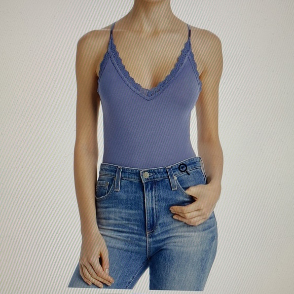 Hanky Panky NWT blue thong bodysuit size small - Picture 5 of 7